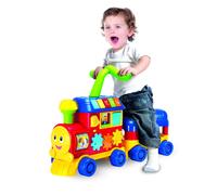 Walker ride-on learning train - Blue
