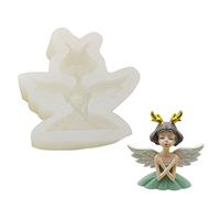 Wing Angel Princess Silicone Cake Mold Vegetable Fudge Candy Mold Chocolate Block French Desert Cake Decoration Wing Angel Princess Silicone Mold