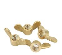 Wing Bolt Fasteners, Brass Wing Nuts, Big Ear M3-M12, Durable and Corrosion-Resistant, Ideal for Secure Fastening in Various Applications