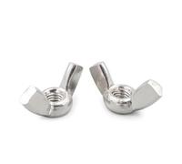 Wing Bolt Fasteners, Wing Nuts 304 Stainless Steel Zinc Plated M3 M4 M5 M6 M8 M10 M12 Pack Of 2 To 10PC(Stainless Steel,M12x2pc)