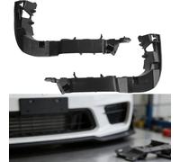 Wing Bracket for For A3 S3 8V 2013-2016 Front Left Right Bumper Support Pair 8V3807183A 8V3807184A Direct Replacement Black Plastic