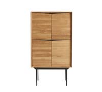 Wing Cabinet Tall Oak Natural/oil