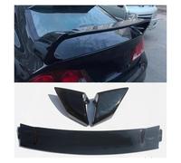 Wing Car Spoiler For Civic FD2 2006 2007 2008 2009 2010 2011 ABS 3 Pcs Spoiler Rear Wing Glossy Black Body Kit Racing Spoiler(3 Parts Black)