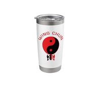 Wing Chun Kung Fu Stainless Steel Insulated Tumbler
