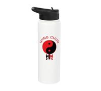 Wing Chun Kung Fu Stainless Steel Insulated Water Bottle