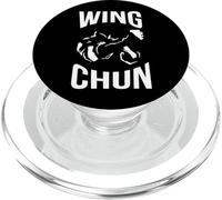Wing Chun Shirt Kung Fu Wing Chun Grandmaster Yong Chun Quan PopSockets PopGrip for MagSafe