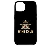 Wing Chun Temple with Red Yin-Yang Symbol Case for iPhone 13