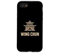 Wing Chun Temple with Red Yin-Yang Symbol Case for iPhone SE (2020) / 7/8