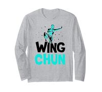 Wing Chun Training Coaching Martial Arts Fighter Long Sleeve T-Shirt