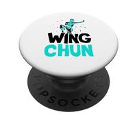 Wing Chun Training Coaching Martial Arts Fighter PopSockets Adhesive PopGrip