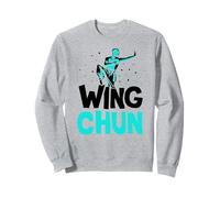 Wing Chun Training Coaching Martial Arts Fighter Sweatshirt