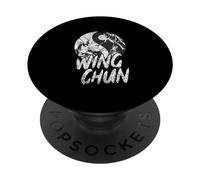 Wing Chun Training Fighter Coaching Martial Arts PopSockets Adhesive PopGrip