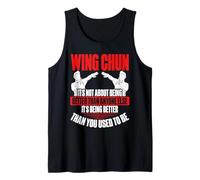 Wing Chun Woodem Dummy Training Lesson Wing Chun Tank Top