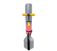 Wing Chun Wooden Dummy Kung Fu Blocking Practice Wood Tool - Free Standing Portable Martial Arts Equipment for Punching Kicking