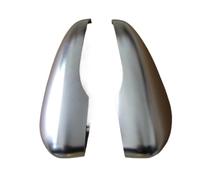 Wing Covers Matte Chrome For VW For Golf 6 For GTI VI Side Wing Mirror Covers MK6 R20 For GTD For GTE Satin Replace 2pcs Outside Rearview Cover