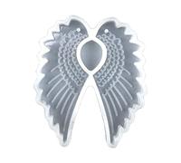 Wing Dangle Earring Silicone Mold Epoxy Resin Casting Mold for Necklace Keychain Handmade Jewelry Tools