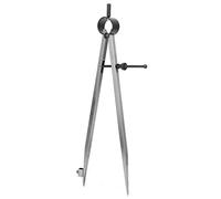 Wing Divider, Carbon Steel Precision Scriber Caliper Tool Metal Dividers, Lightweight Adjustable Spacing Compass for Drawing Circles, Leather Craft, Jewelry Design (300mm)