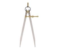 Wing Divider High Accuracy Rust Resistant Adjustable Lockable Leather Divider Gauge, Carbon Steel Spacing Tool for DIY Leather Crafts with Quick Adjustment Nut (250mm)