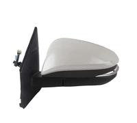 Wing Door Mirror 1PCS Rearview Door Mirror Rear View Mirrors Assembly For Toyota RAV4 2014-2018 5PINS Or 9PINS Wing Mirrors for Cars(White B,9PINS L)