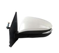 Wing Door Mirror 1PCS Rearview Door Mirror Rear View Mirrors Assembly For Toyota RAV4 2014-2018 5PINS Or 9PINS Wing Mirrors for Cars(White A,5PINS L)