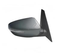 Wing Door Mirror 7/8 Wire Side Mirror Rearview Mirror Assembly For Kia For Carens 2013-2018 Car Exterior Mirrors With Electric Folding Heating Side Door Wing Mirror(Gray,8Wire right)