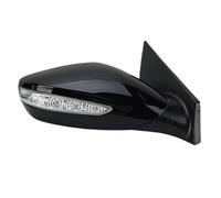 Wing Door Mirror 9Pins Rearview Mirror Assembly For Hyundai For Sonata 8th Generation 2011-2014 Middle East Version Black Wing Car Accessories Wing Mirror Assembly(Right)