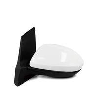 Wing Door Mirror Car Accessories For Mazda 2 DE 2007-2014 Exterior Door Rearview Side Mirror Assembly Complete Door Mirror(WHITE,Left)