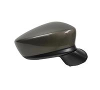 Wing Door Mirror Car Accessories Rear View Mirror Assembly For Mazda 3 For Axela 2014-2016 8 Pin Heater Electric Folding Turn Signal Wing Mirror Assembly(Brown,8 Wire R)