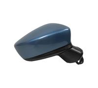Wing Door Mirror Car Accessories Rear View Mirror Assembly For Mazda 3 For Axela 2014-2016 8 Pin Heater Electric Folding Turn Signal Wing Mirror Assembly(Blue,5 Wire R)