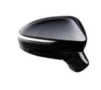 Wing Door Mirror Car Accessories Rearview Mirror Assembly For Toyota For Crown 2015-2018 Fold Turn Signal Heating Complete Door Mirror(Black,Right)