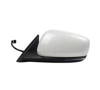 Wing Door Mirror Car Accessories Rearview Mirror Assy For Koleos 2015-2019 Auto Side Rear View Reverse Mirrors Assembly Side Door Wing Mirror(White Electric L)
