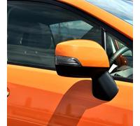 Wing Door Mirror Car Door Wing Side Rearview Mirror Assembly Exterior Mirrors For Subaru XV 2012-2017 7PINS 9PINS Power Fold Wing Mirror Assembly(Orange,7pin r)