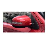 Wing Door Mirror Car Exterior Side Mirror Assembly For Mitsubishi For Outlander 2013-2018 Rearview Door Wing Assy Complete Door Mirror(Right,Red)