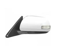 Wing Door Mirror Car Outside Rearview Assembly For Toyota Highlander 2009-2013 Side Rear View Mirrors LED Turn Signal Electric Folding Complete Mirror(WHITE,9 Wire L)