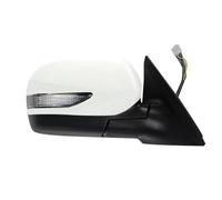 Wing Door Mirror Car Outside Rearview Mirror Assy Accessories For Subaru For Forester 2011 2012 Heated LED Turn Signal Auto Folding 9Pins Wing Mirror Assembly(WHITE,Right)
