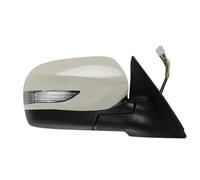 Wing Door Mirror Car Outside Rearview Mirror Assy Accessories For Subaru For Forester 2011 2012 Heated LED Turn Signal Auto Folding 9Pins Wing Mirror Assembly(Beige,Right)