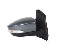 Wing Door Mirror Car Rear View Mirror Assembly For Escape 2013-2019 Folding Power Heated Turn Signal Blind Spot Warning 6 8 10 Pins Wing Mirrors for Cars(Gray,10 Wire R)