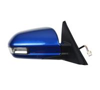 Wing Door Mirror Car Rear View Mirror Assy For Mitsubishi For Lancer For Southeast V3 For Lingyue 2010-2015 Electric Adjustment LED Rearview Mirror Assembly(Blue,Right)