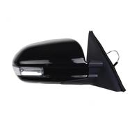 Wing Door Mirror Car Rear View Mirror Assy For Mitsubishi For Lancer For Southeast V3 For Lingyue 2010-2015 Electric Adjustment LED Rearview Mirror Assembly(Black,Right)