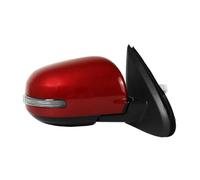 Wing Door Mirror Car Rearview Mirror Assembly Accessories For Mitsubishi For Outlander 2013-2020 Side Reflector Led Turn Signal Lights Rearview Mirror Assembly(Red,Right)