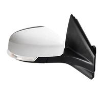 Wing Door Mirror Car Rearview Mirror Assembly For Mondeo MK4 2008-2013 Electric Folding Lens Adjustment Heating Wing Mirror Assembly(WHITE,8 Pin R)