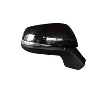 Wing Door Mirror Car Rearview Mirror Assy For Toyota RAV4 2019-2021 5/13-PINS Electric Folding Power Heated BSM Turn Signal Lens Adjustment Complete Door Mirror(Black,5 wires R)