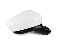 Wing Door Mirror Car Rearview Mirror Assy With Electric Angle Adjust Folding Heating Blind Spot Monitoring For Mazda For CX-5 For CX5 2013-2016 Wing Mirror Assembly(WHITE,8PIN R)