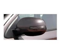 Wing Door Mirror Car Side Mirror Assembly For Mitsubishi For Outlander 2013-2018 Auto Reflector Accessories Wing Mirror Assembly(Brown,Left)