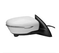 Wing Door Mirror Car Side Rear View Mirror Assembly With Camera For Nissan For X-trail T32 2019-2022 Power Folding Flash Warning Light Wing Mirror Assembly(WHITE,13pin right)