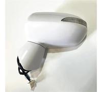 Wing Door Mirror Car Wing Mirror Assembly For FIT For JAZZ For CITY 2003-2008 5Wires With Indicator No Auto Folding Wing Mirror Assembly(WHITE,Left)