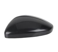 Wing Door Mirror Cover Cap For Peugeot 208 2008 2012-2019 Replacement Chrome Silver Black Side Door Wing Rearview Mirror Cap Cover(Primed Black Left)