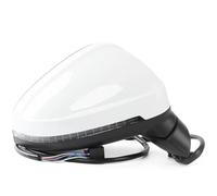 Wing Door Mirror For A5 F5 8W 2017-2022 Car Side Rearview Mirror Assembly Fold Turn Signal Heating Memory Lens Adjustment Full Door Wing Mirror(WHITE,14 pin R)