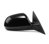 Wing Door Mirror For A6L C6PA 2009-2012 Car Exterior Side Outside Rearview Mirror Auto Electric Folding Turn Signal Full Door Wing Mirror(Black,8pin R)