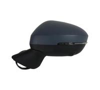 Wing Door Mirror For Mitsubishi For Outlander 2023 2024 9+1Pin Reversing Mirrors Rear Mirror Assembly With Turn Lamp Camera Power Fold Paintable Rearview Mirror Assembly(Gray,Left)